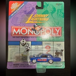 Johnny Lightning Monopoly Car. Park Place Pontiac Tempest